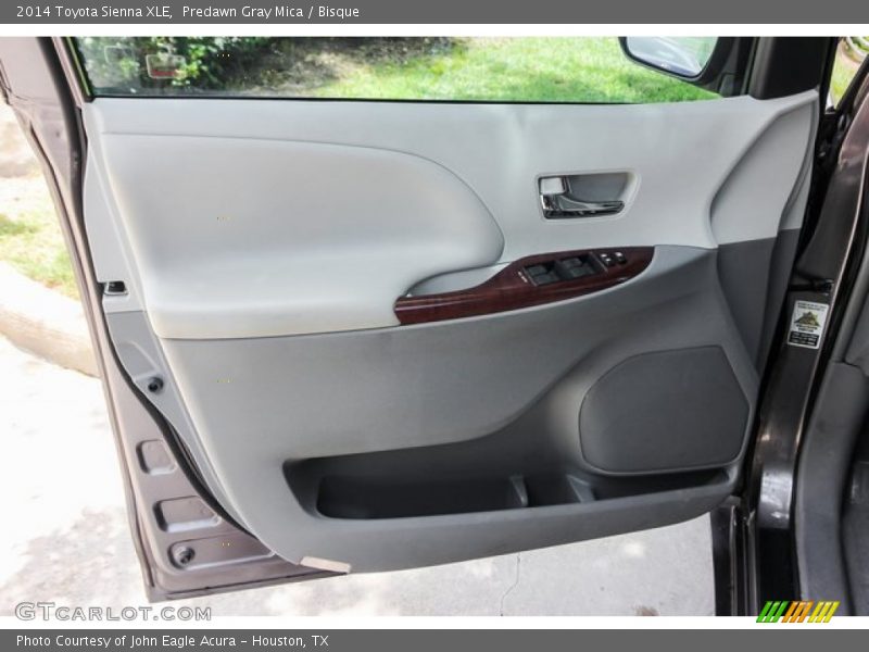 Predawn Gray Mica / Bisque 2014 Toyota Sienna XLE