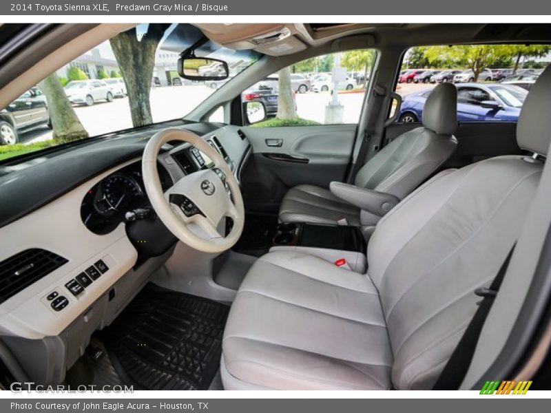 Predawn Gray Mica / Bisque 2014 Toyota Sienna XLE