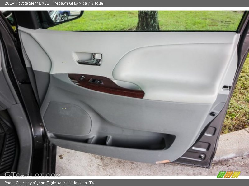 Predawn Gray Mica / Bisque 2014 Toyota Sienna XLE