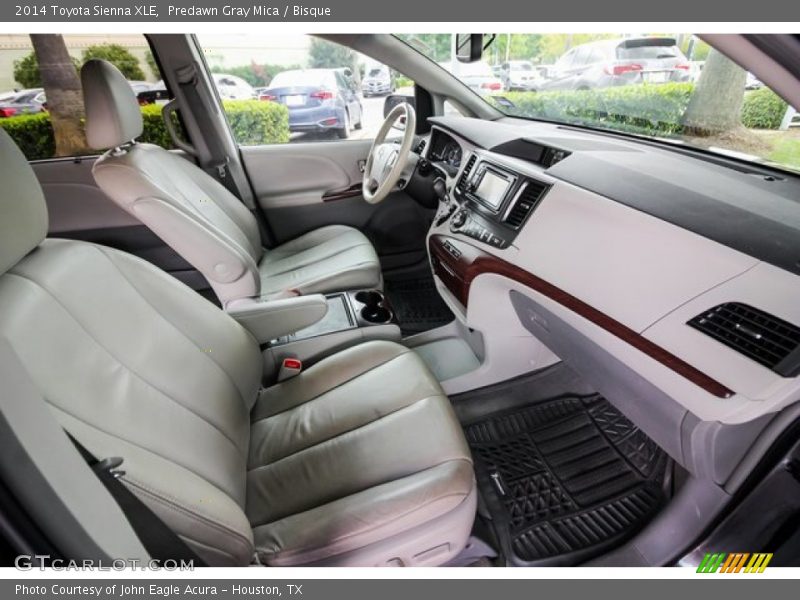 Predawn Gray Mica / Bisque 2014 Toyota Sienna XLE