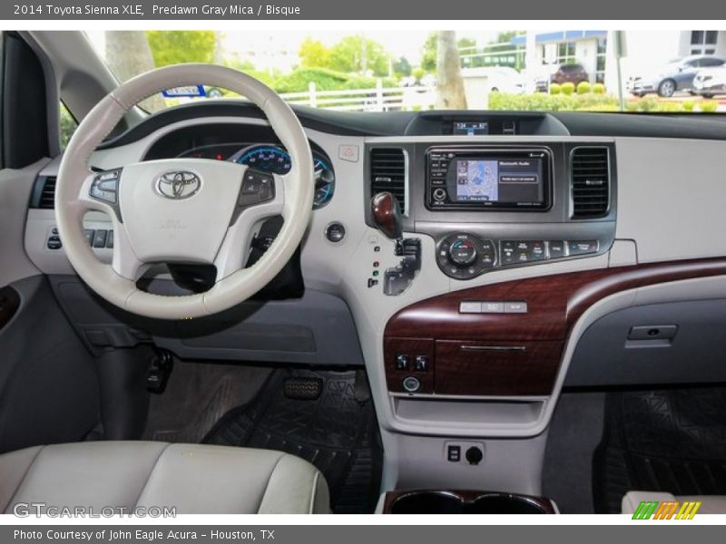 Predawn Gray Mica / Bisque 2014 Toyota Sienna XLE