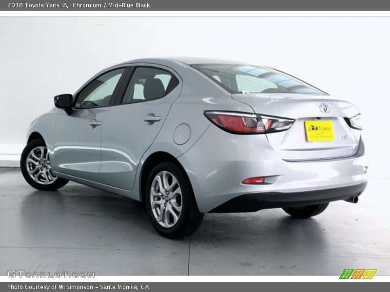 Chromium / Mid-Blue Black 2018 Toyota Yaris iA