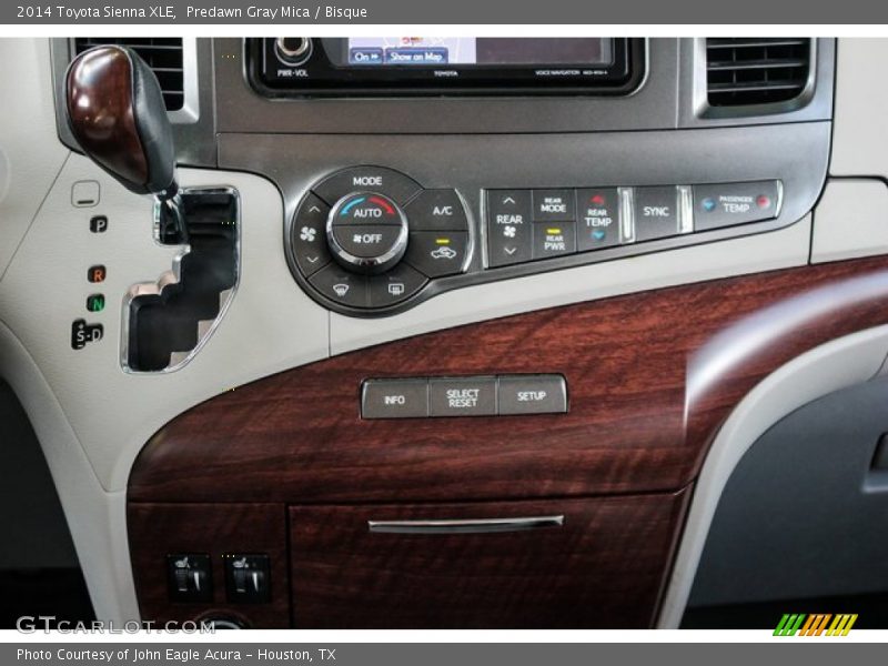 Predawn Gray Mica / Bisque 2014 Toyota Sienna XLE