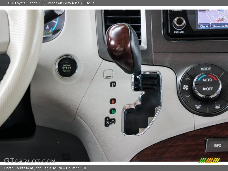 Predawn Gray Mica / Bisque 2014 Toyota Sienna XLE