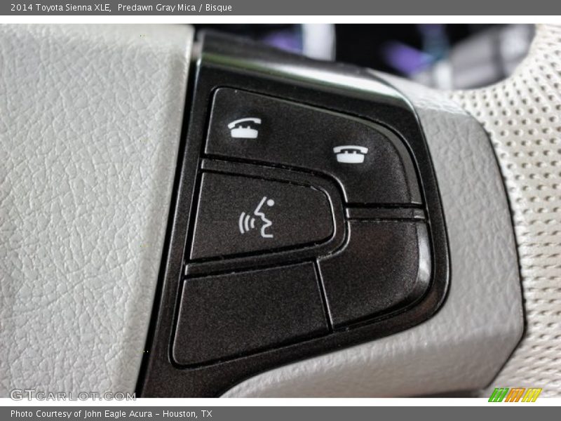 Predawn Gray Mica / Bisque 2014 Toyota Sienna XLE