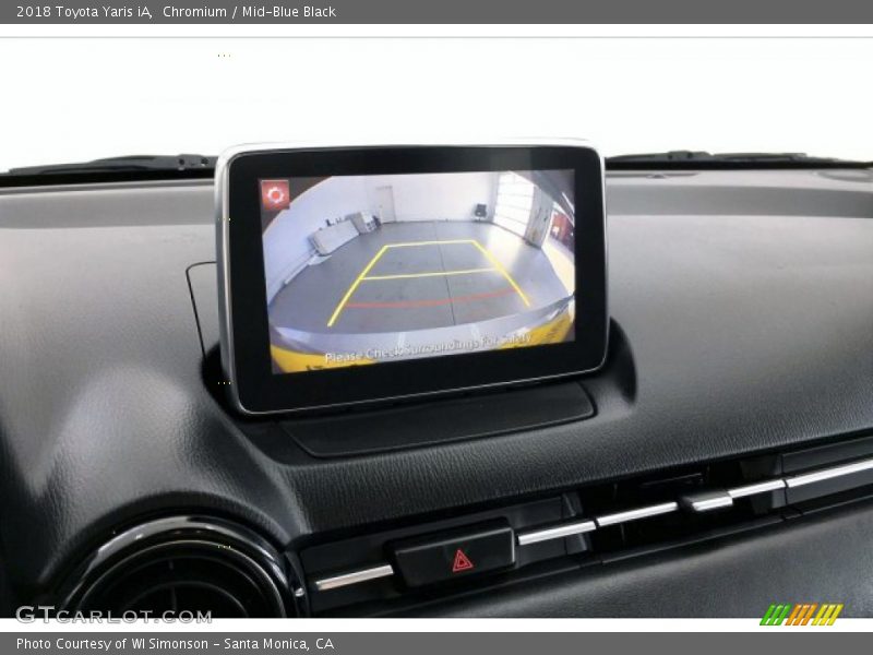 Chromium / Mid-Blue Black 2018 Toyota Yaris iA