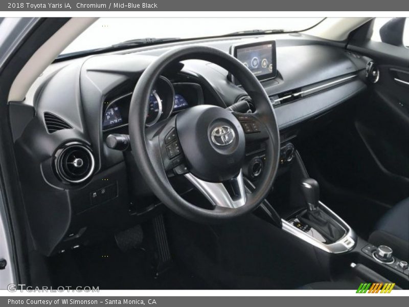 Chromium / Mid-Blue Black 2018 Toyota Yaris iA