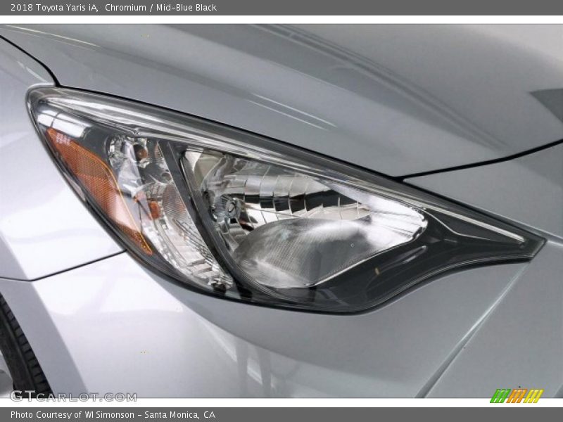 Chromium / Mid-Blue Black 2018 Toyota Yaris iA