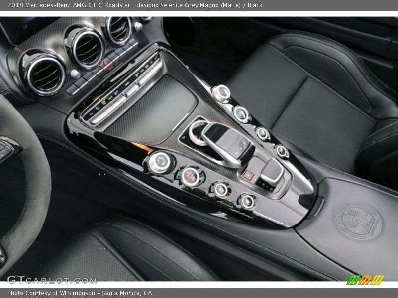 Controls of 2018 AMG GT C Roadster