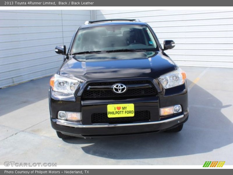 Black / Black Leather 2013 Toyota 4Runner Limited