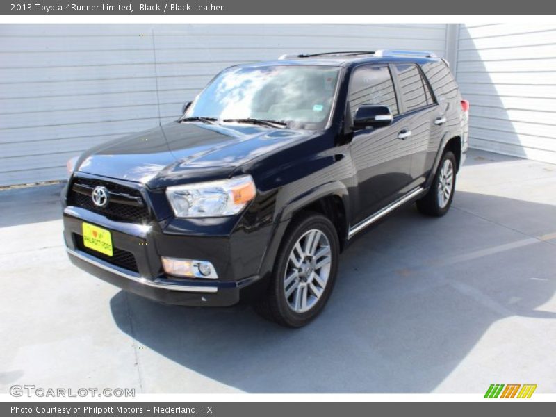 Black / Black Leather 2013 Toyota 4Runner Limited
