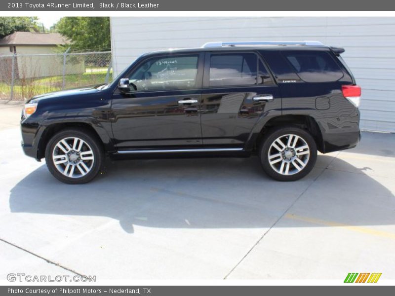 Black / Black Leather 2013 Toyota 4Runner Limited