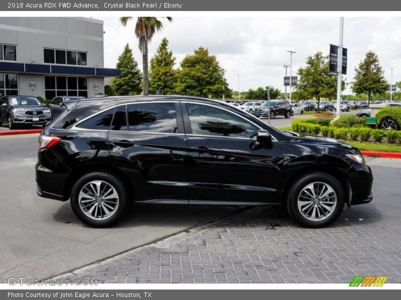 Crystal Black Pearl / Ebony 2018 Acura RDX FWD Advance