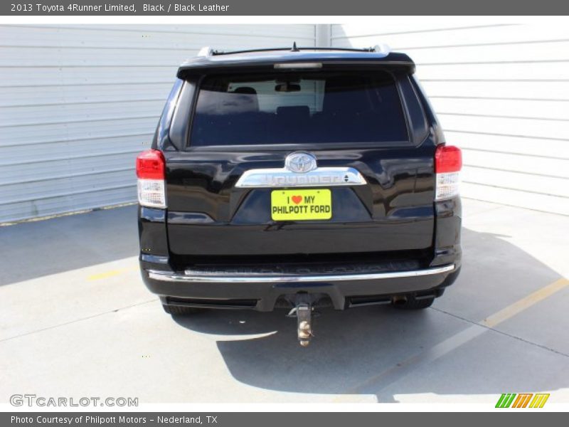 Black / Black Leather 2013 Toyota 4Runner Limited