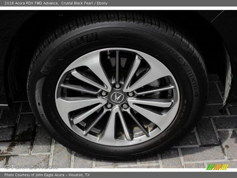 Crystal Black Pearl / Ebony 2018 Acura RDX FWD Advance