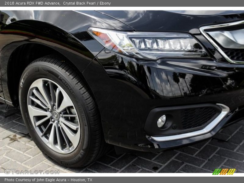 Crystal Black Pearl / Ebony 2018 Acura RDX FWD Advance