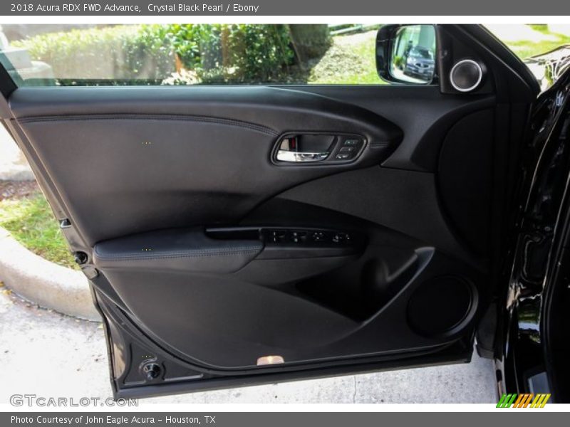 Crystal Black Pearl / Ebony 2018 Acura RDX FWD Advance
