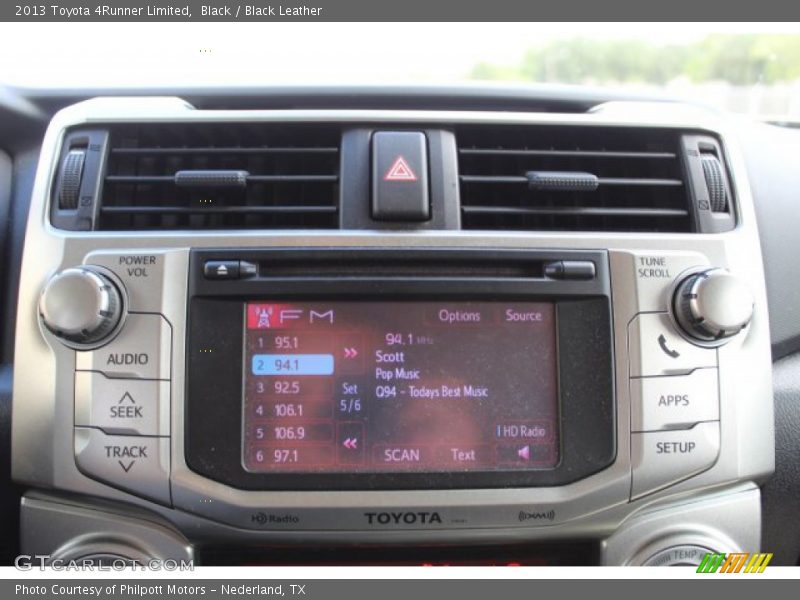 Black / Black Leather 2013 Toyota 4Runner Limited