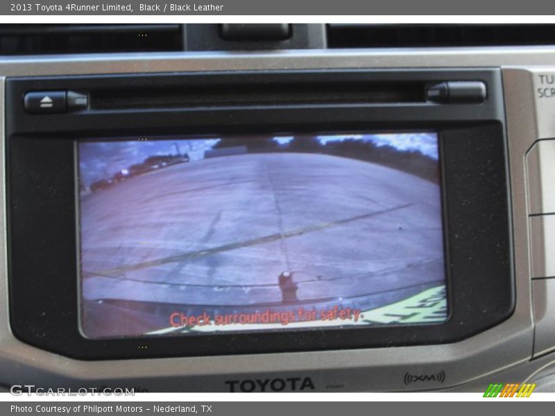 Black / Black Leather 2013 Toyota 4Runner Limited