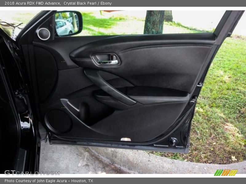 Crystal Black Pearl / Ebony 2018 Acura RDX FWD Advance