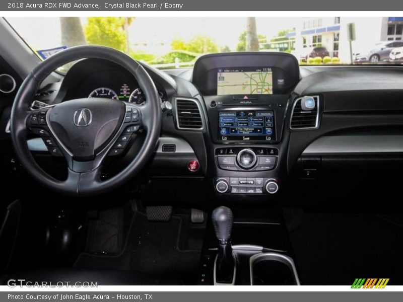 Crystal Black Pearl / Ebony 2018 Acura RDX FWD Advance