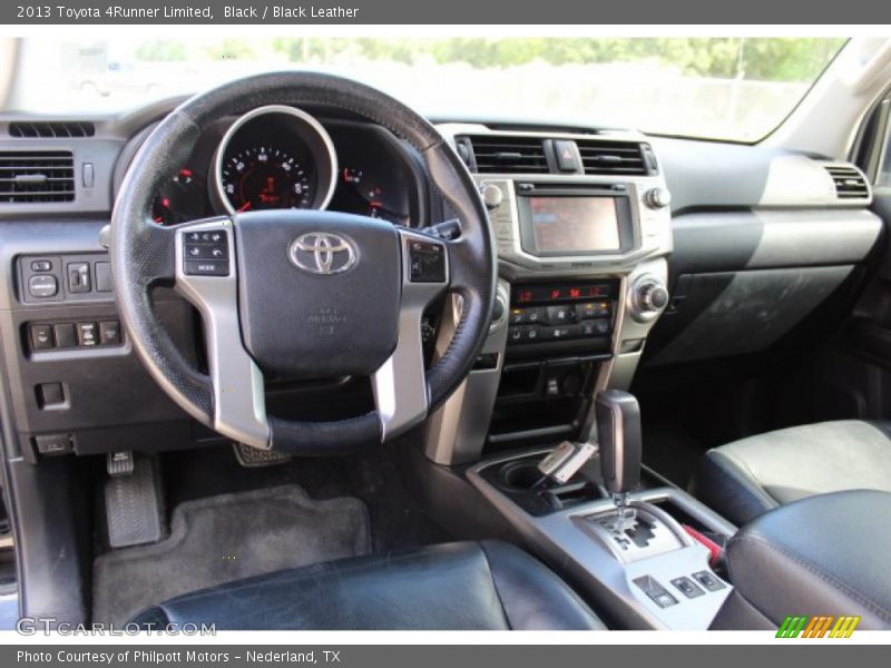 Black / Black Leather 2013 Toyota 4Runner Limited