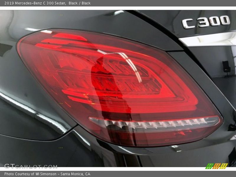 Black / Black 2019 Mercedes-Benz C 300 Sedan