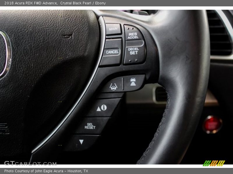 Crystal Black Pearl / Ebony 2018 Acura RDX FWD Advance