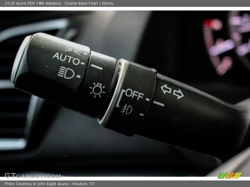 Crystal Black Pearl / Ebony 2018 Acura RDX FWD Advance