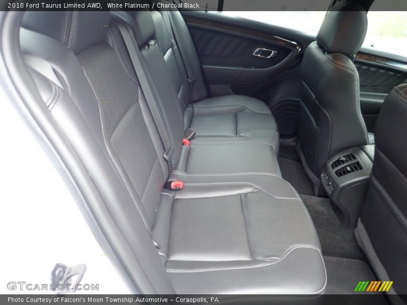 Rear Seat of 2018 Taurus Limited AWD