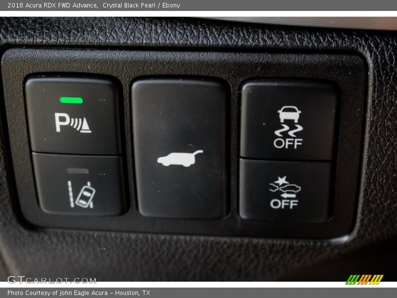 Crystal Black Pearl / Ebony 2018 Acura RDX FWD Advance