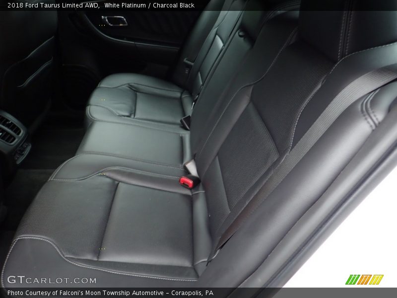 White Platinum / Charcoal Black 2018 Ford Taurus Limited AWD
