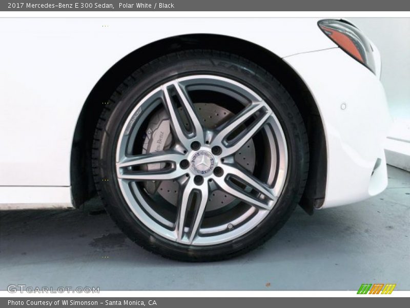Polar White / Black 2017 Mercedes-Benz E 300 Sedan