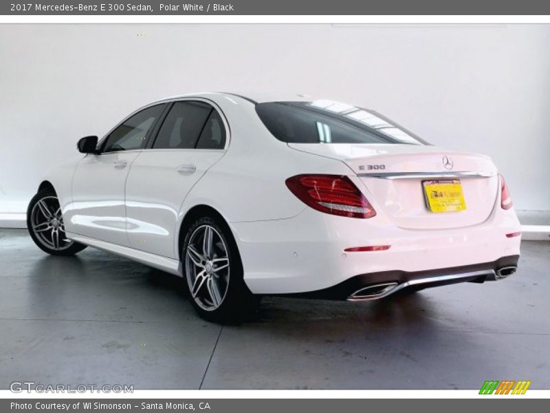 Polar White / Black 2017 Mercedes-Benz E 300 Sedan