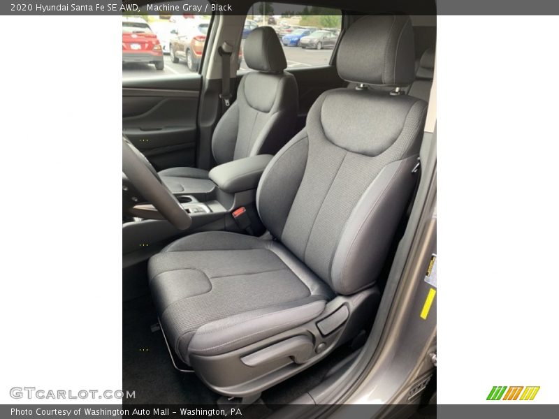 Machine Gray / Black 2020 Hyundai Santa Fe SE AWD