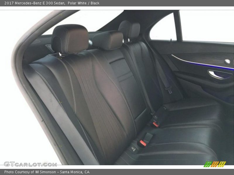 Polar White / Black 2017 Mercedes-Benz E 300 Sedan