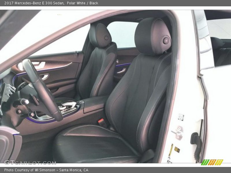 Polar White / Black 2017 Mercedes-Benz E 300 Sedan
