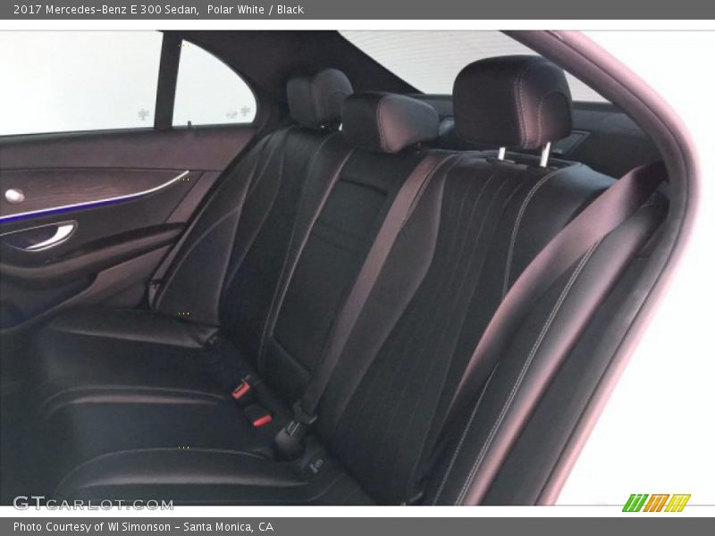 Polar White / Black 2017 Mercedes-Benz E 300 Sedan