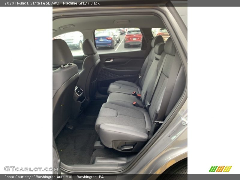 Machine Gray / Black 2020 Hyundai Santa Fe SE AWD