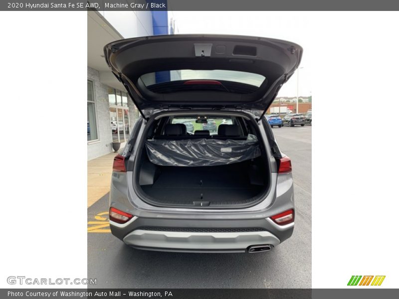 Machine Gray / Black 2020 Hyundai Santa Fe SE AWD