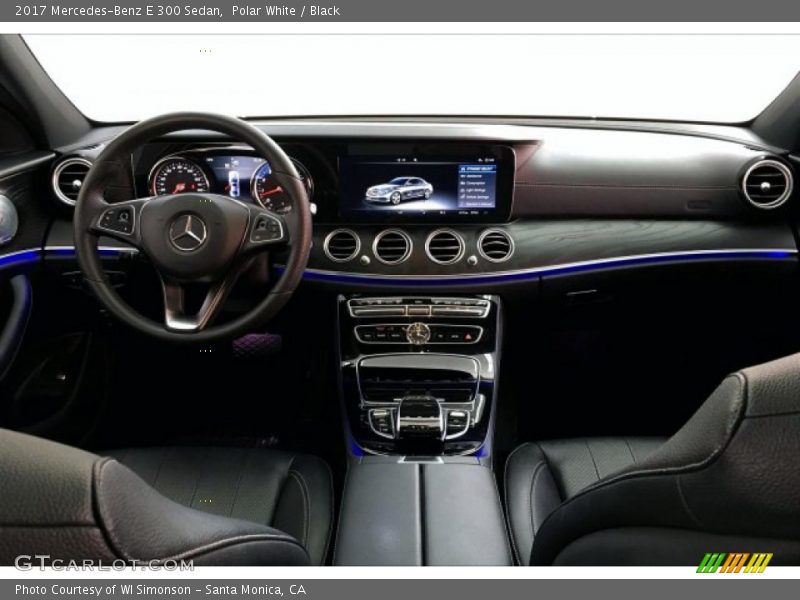 Polar White / Black 2017 Mercedes-Benz E 300 Sedan