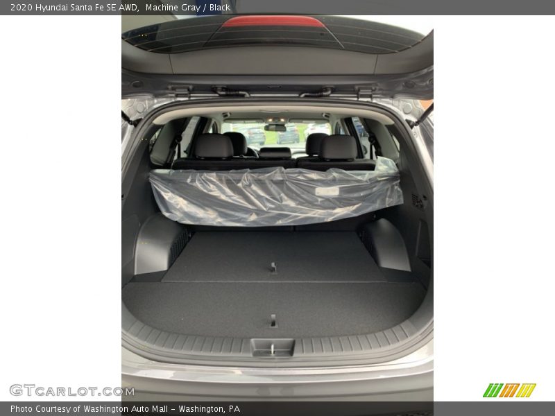 Machine Gray / Black 2020 Hyundai Santa Fe SE AWD