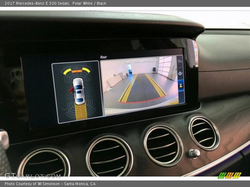 Polar White / Black 2017 Mercedes-Benz E 300 Sedan