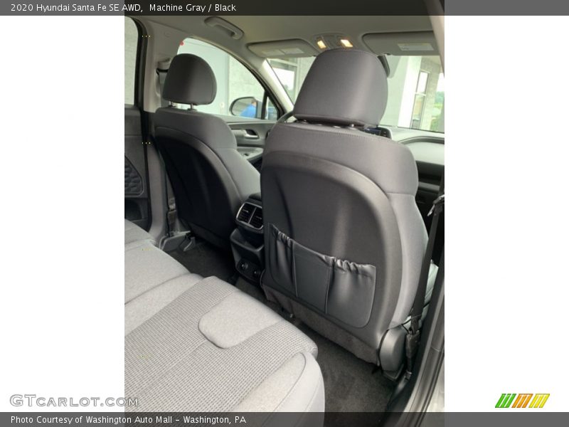 Machine Gray / Black 2020 Hyundai Santa Fe SE AWD