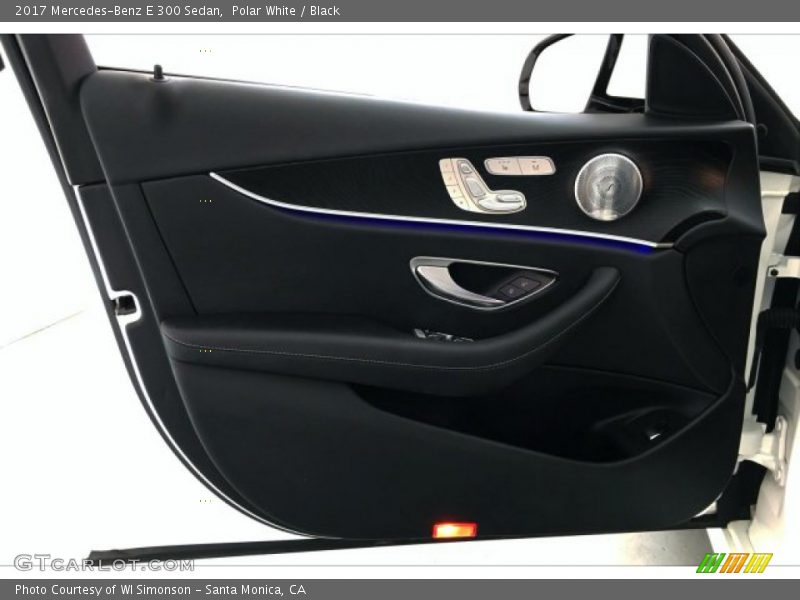 Polar White / Black 2017 Mercedes-Benz E 300 Sedan