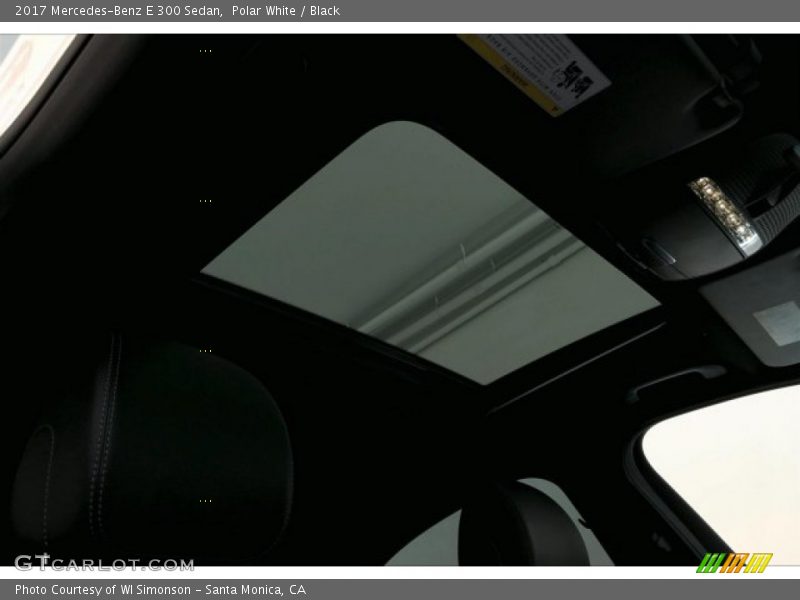 Polar White / Black 2017 Mercedes-Benz E 300 Sedan