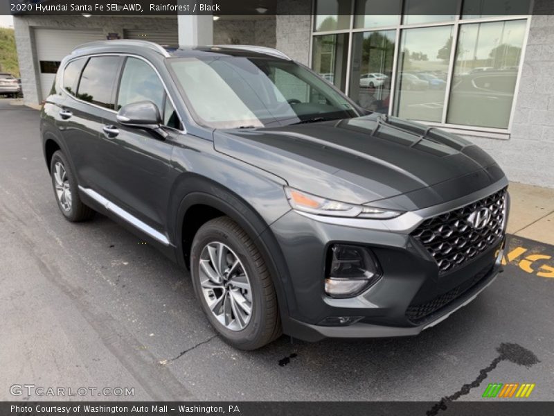 Front 3/4 View of 2020 Santa Fe SEL AWD