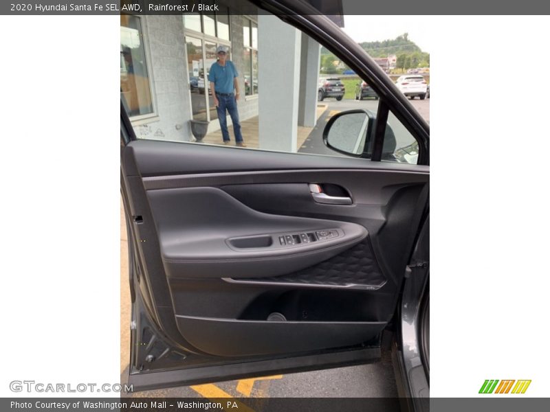 Rainforest / Black 2020 Hyundai Santa Fe SEL AWD