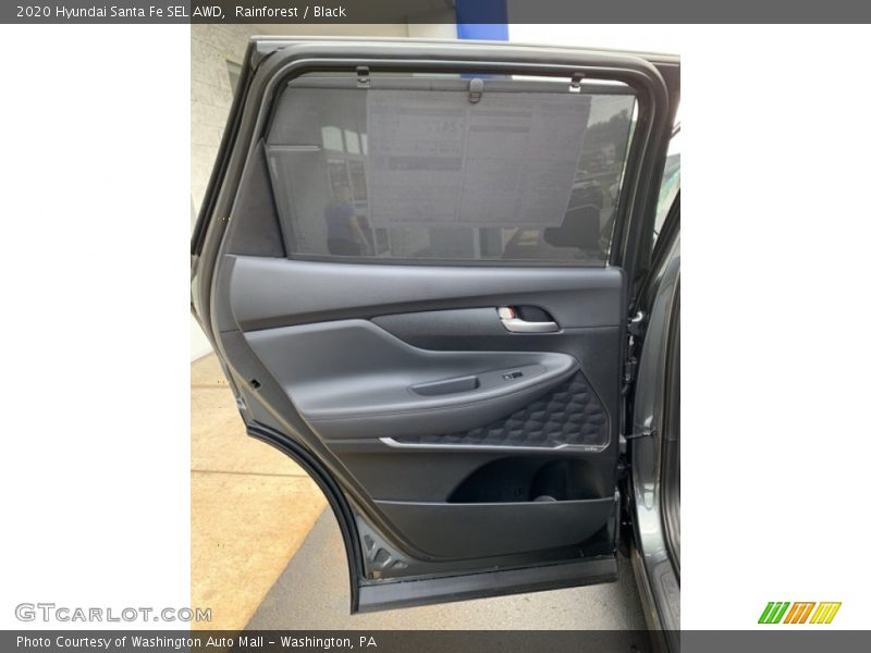 Rainforest / Black 2020 Hyundai Santa Fe SEL AWD