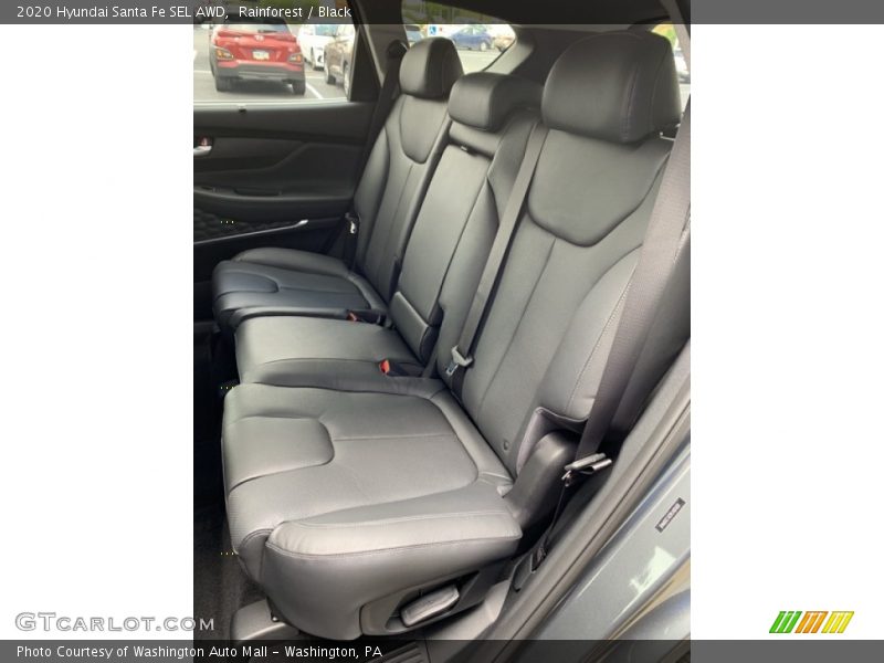 Rear Seat of 2020 Santa Fe SEL AWD